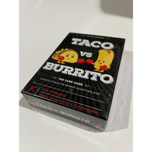 Taco vs Burrito Strategic Card GAME 2018 New Sealed - Picture 2 of 3